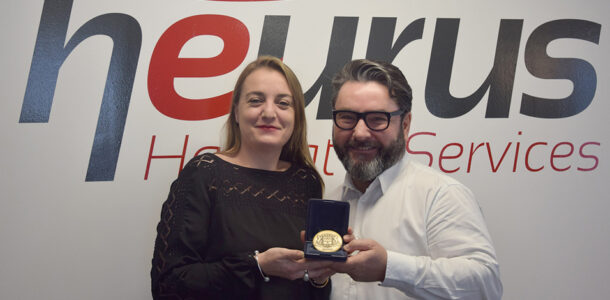 Photo de la médaille de bronze à Heurus