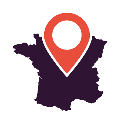 6 directions régionales en France 