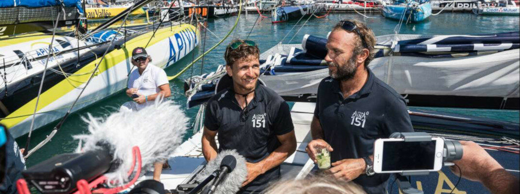 Team Aïna 3e place Transat Jacques Vabre